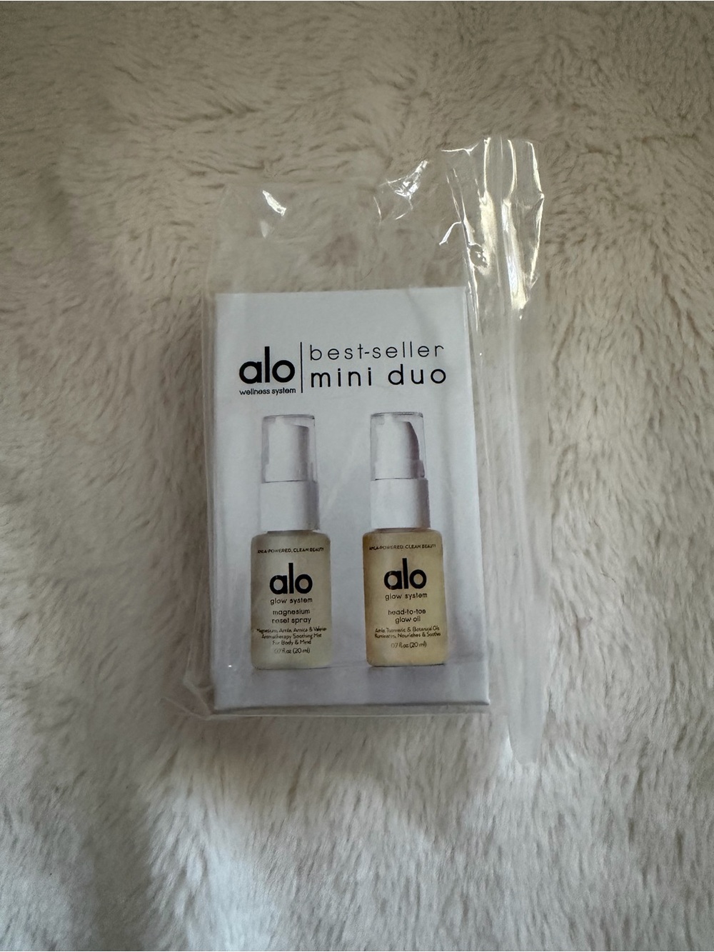 ALO Yoga Mini Duo Skincare Set - NIB - Minis